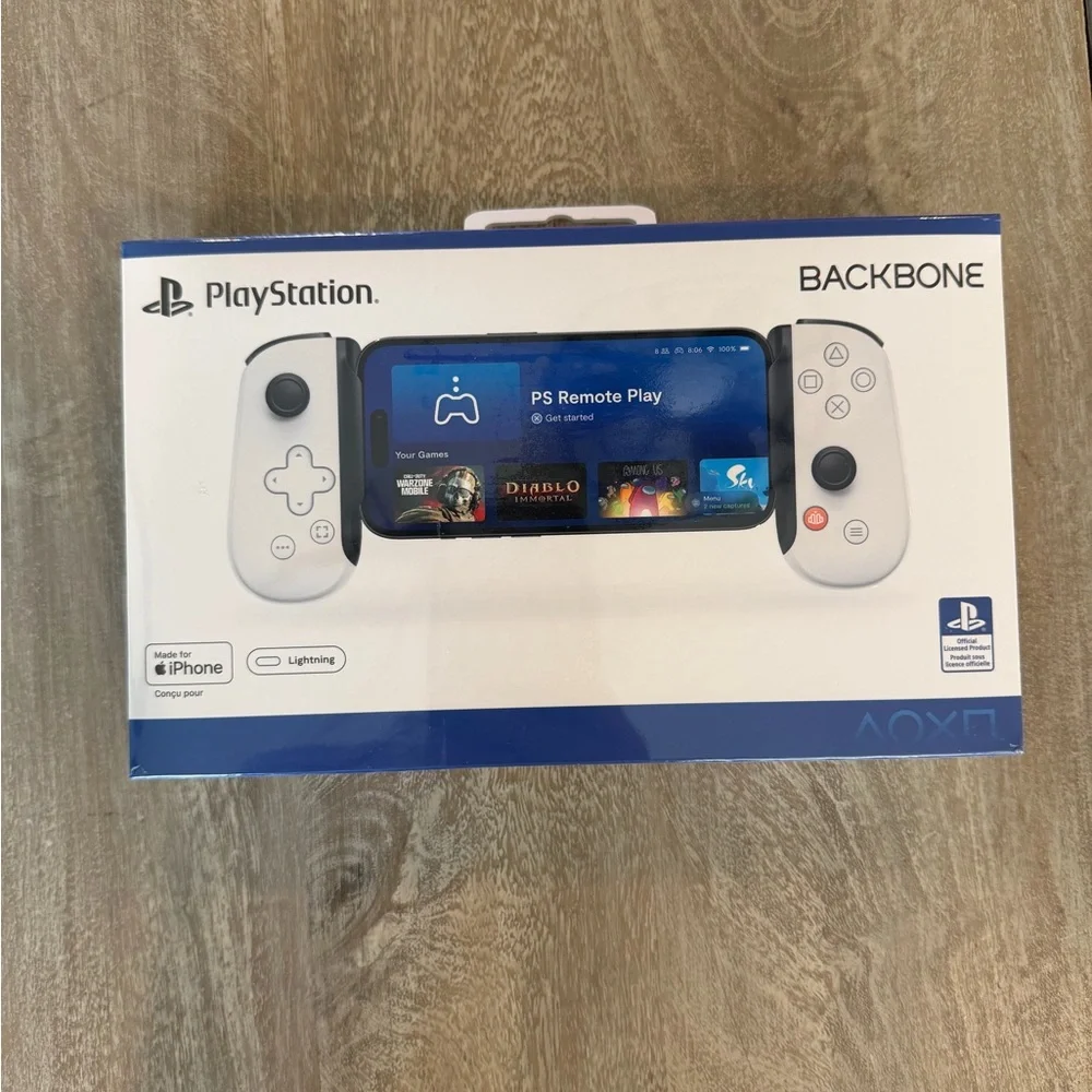 NIB- Sony Backbone Mobile Controller – White
